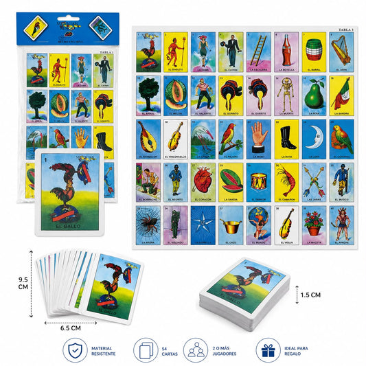 1pz|Juego de loteria mexicana|4024