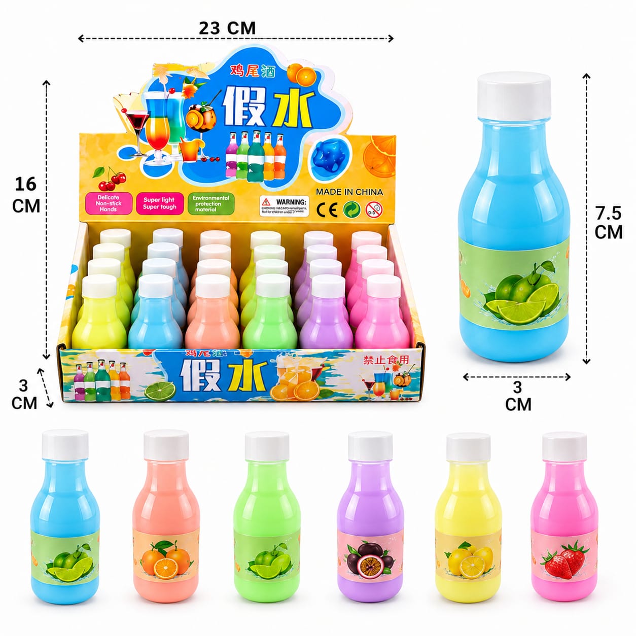 24pc | Juguete sensorial para estimular la creatividad |  HFY-10129