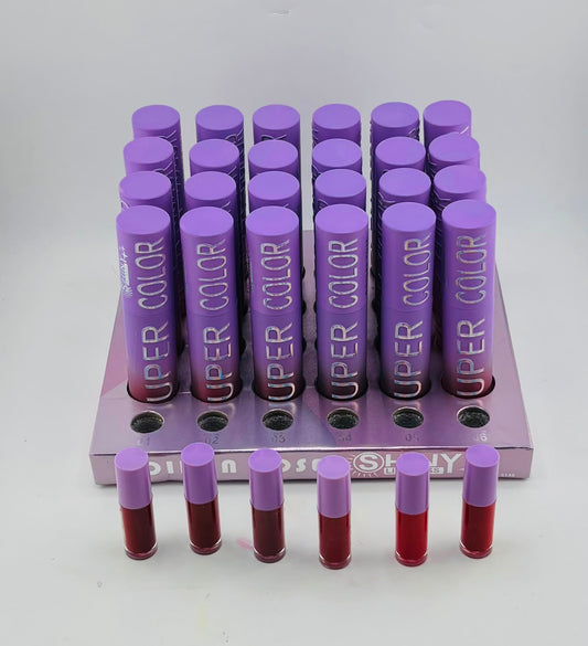 24pc|Labial matte super color incluye 6 mini labial| 5149