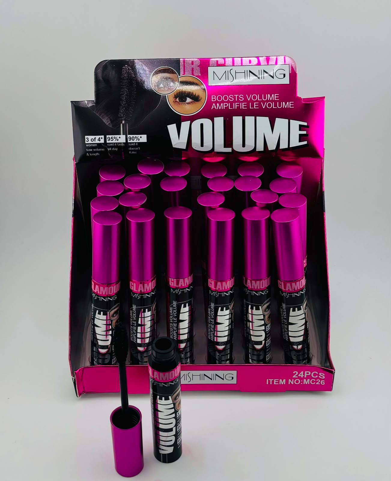 24pc|Rimel negro volumen|MC26