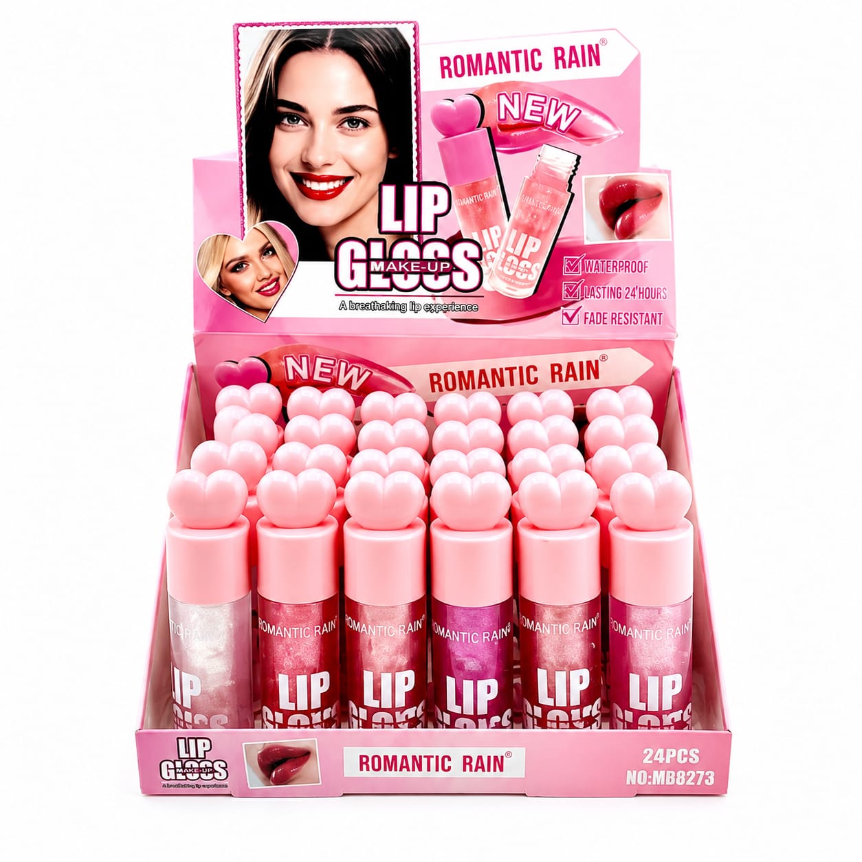 24pc|Lip gloss make up|M8273