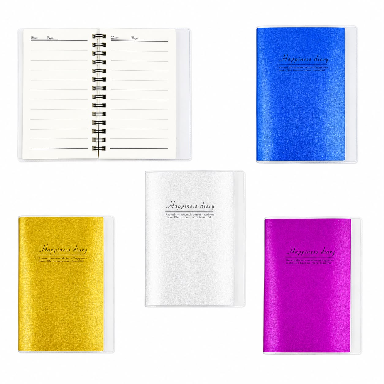 12pc|Libreta brillos|AD-37