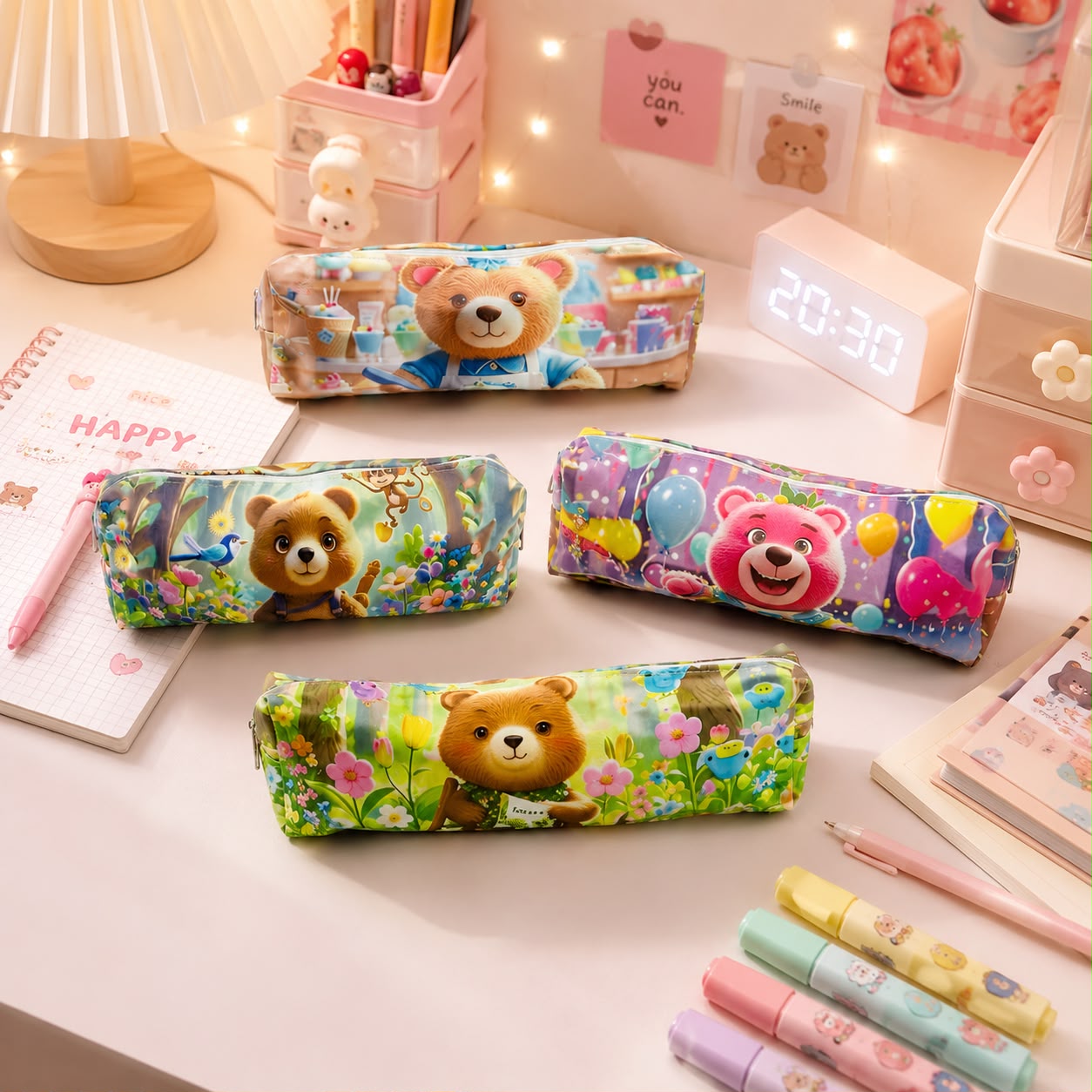 12pc|Lapicera oso|BS-103