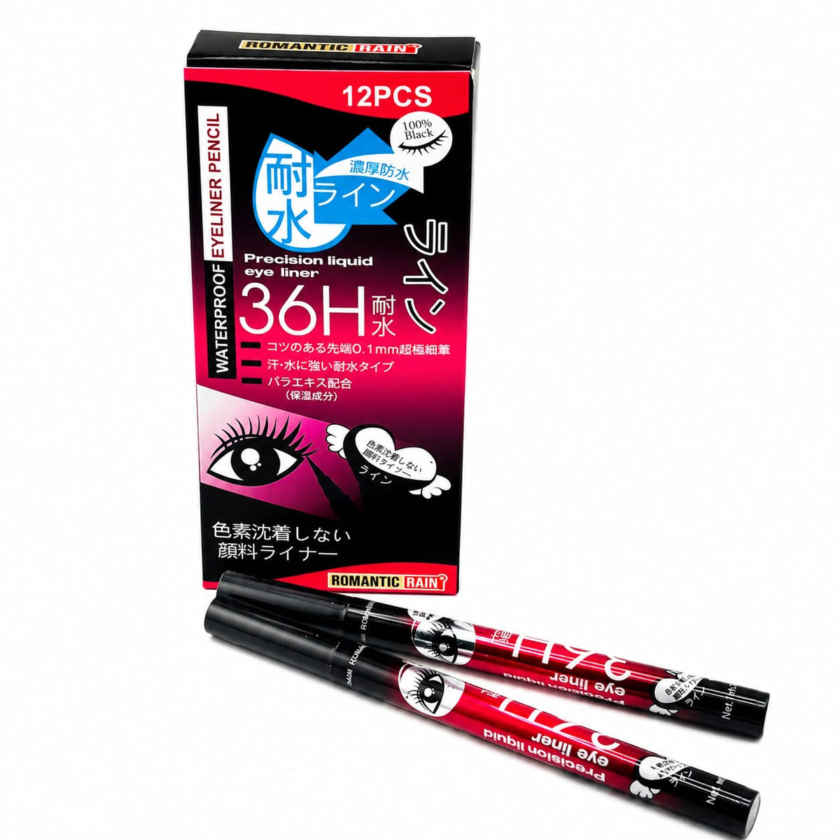 1pack 1| 12 Delineador 36H | 8607