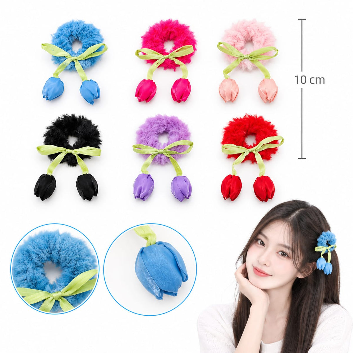 12pc|Dona tulipan|C105