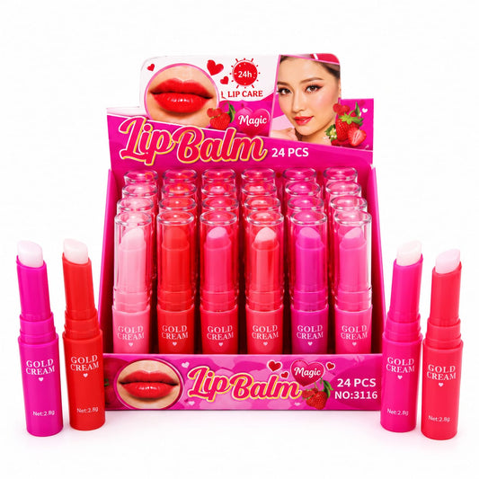 24pc|Lip Balm fresa|3116