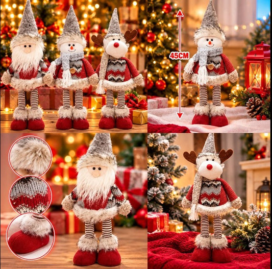 1pc|Muñeco paton navidad 55cm|2587