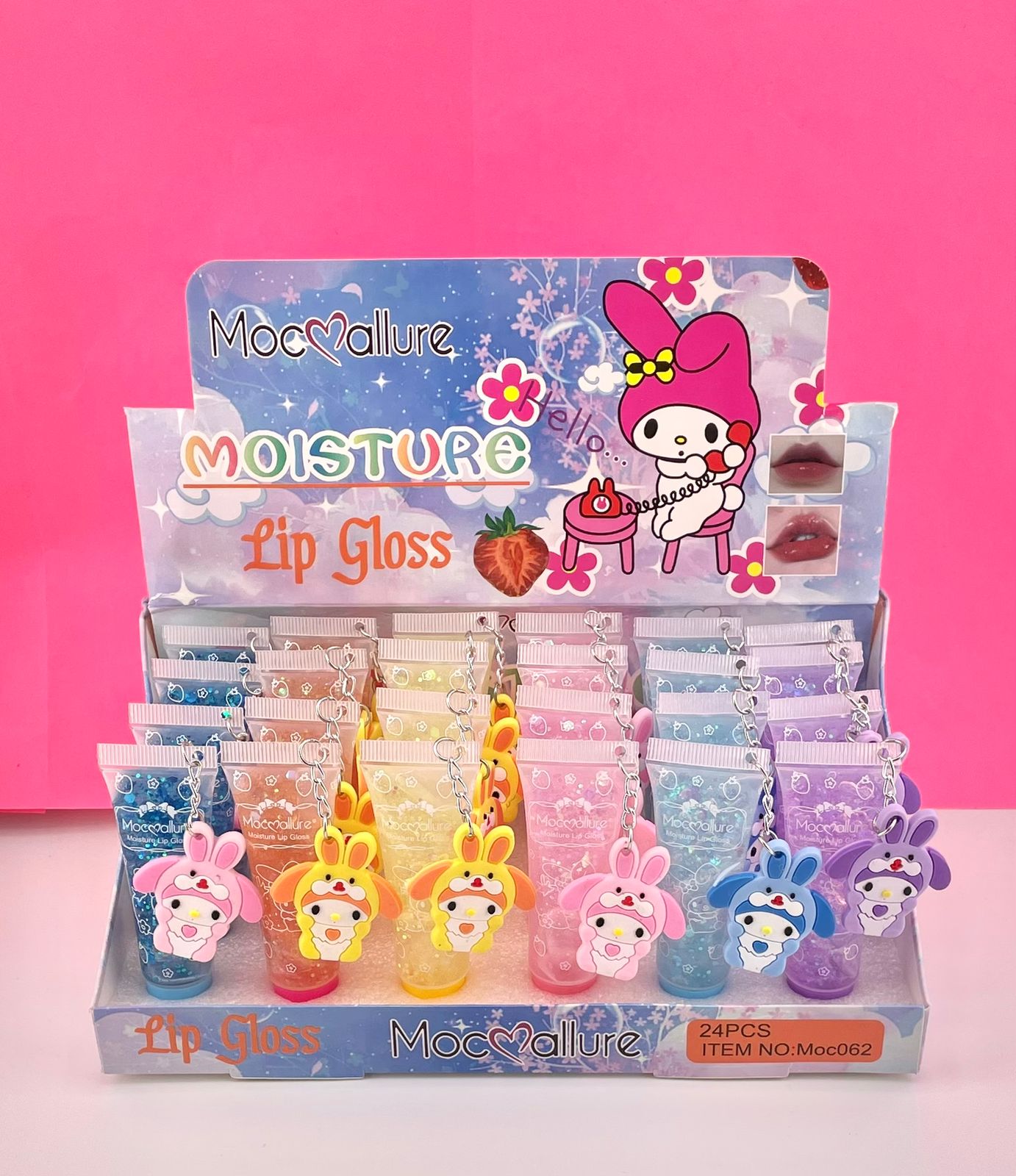 24 Lip Gloss My Melody Moc062