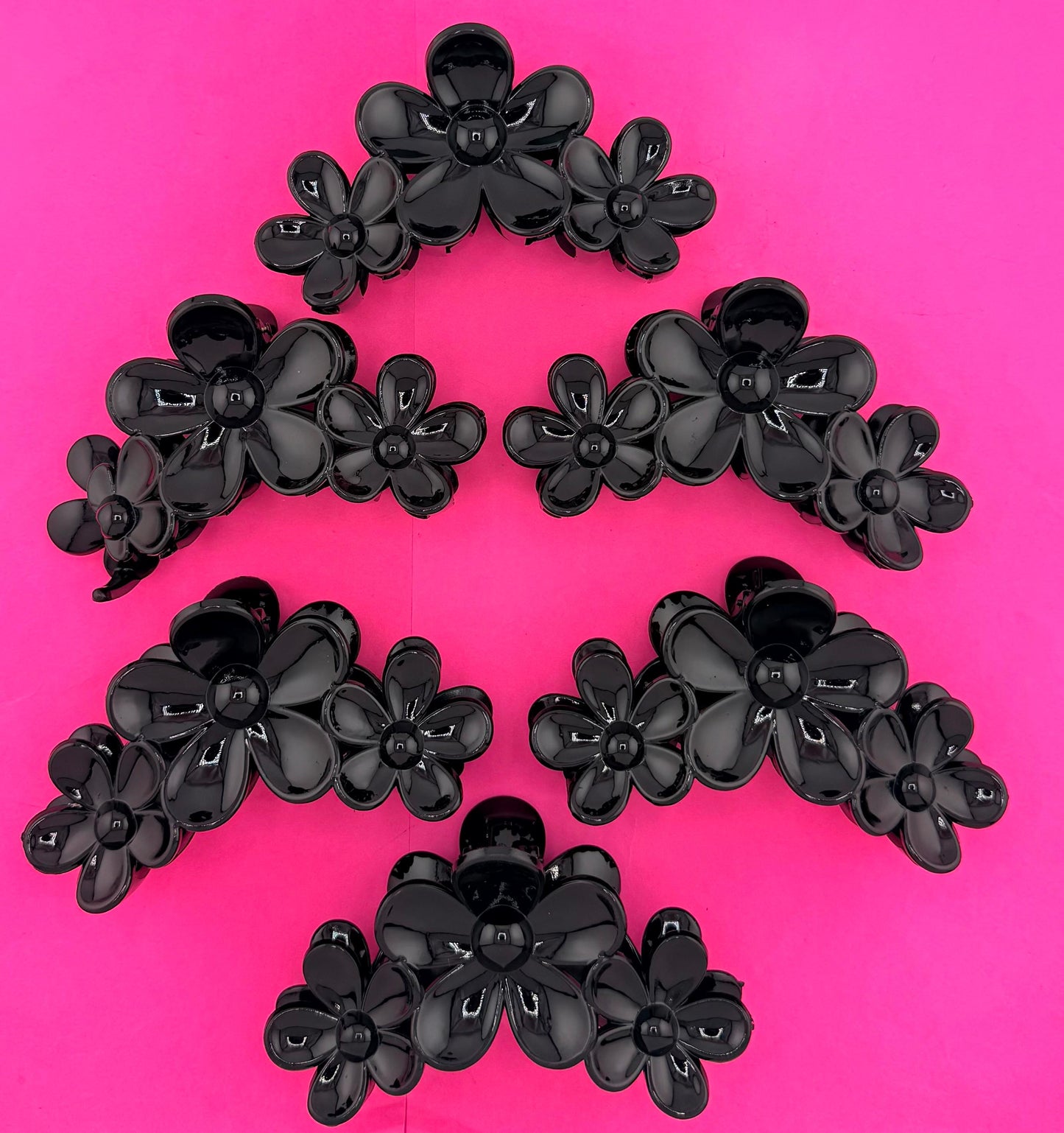 12 Pinzas Flores 11Cm AF03-16A