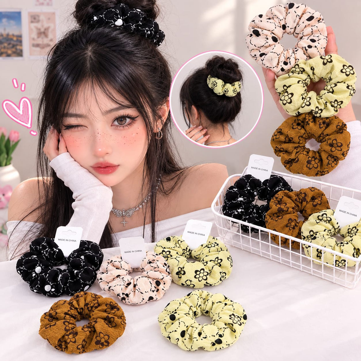 12pc|Scrunchies|