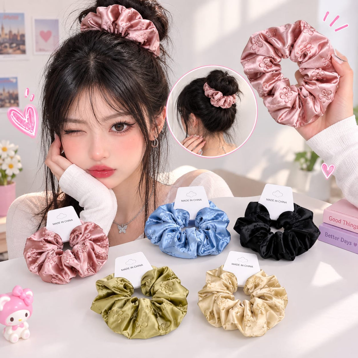 12pc|Scrunchies|