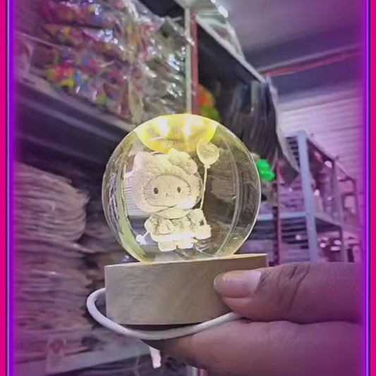 1pc|Esfera de cristal sanrio $20 Apartir de 10pz/$19