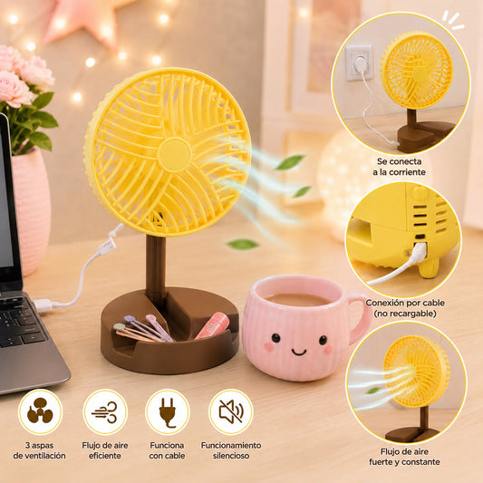 1pc|ventilador mini fan enjoy|
