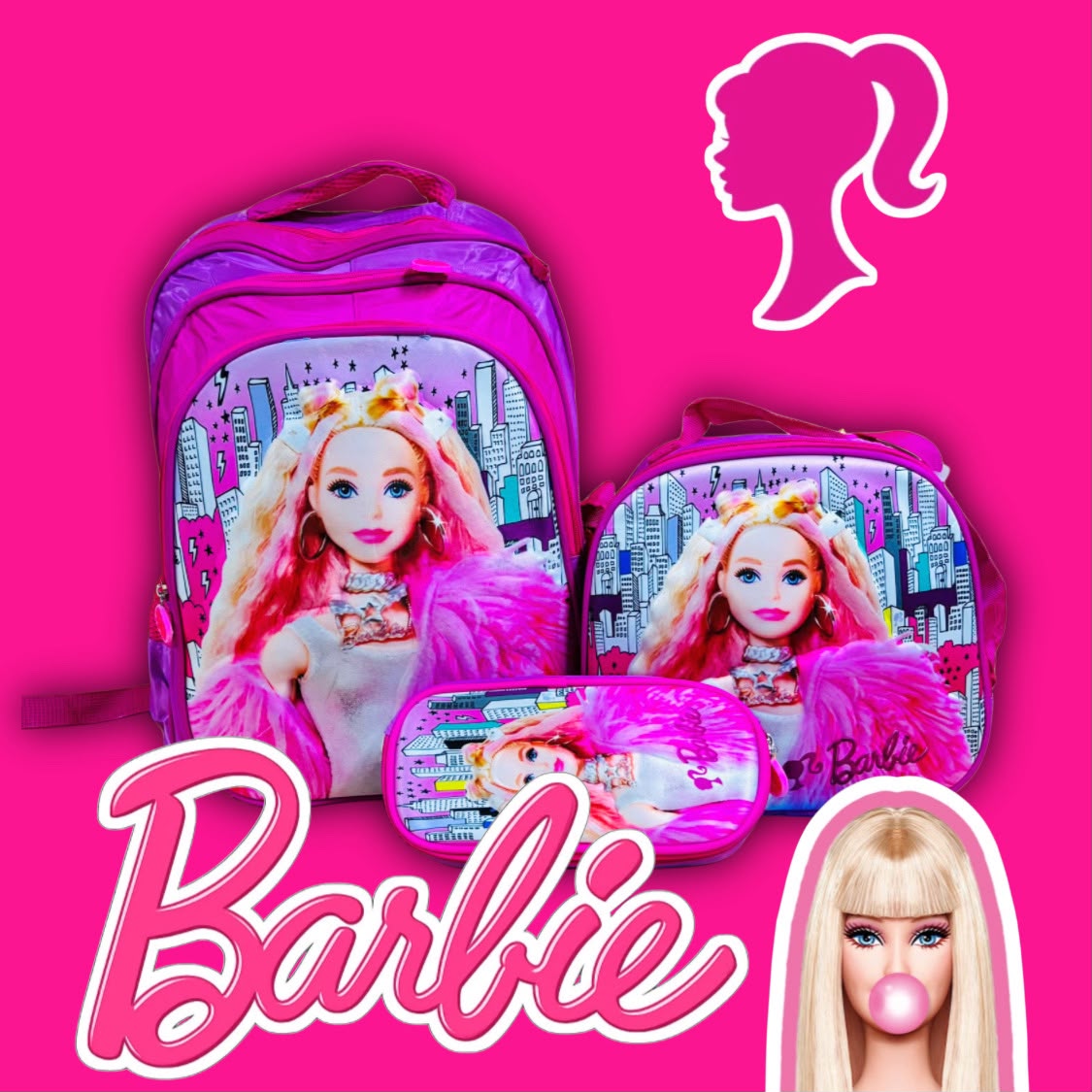 1pack| Mochila (incluye lapicera,  lonchera ) | 2578-5