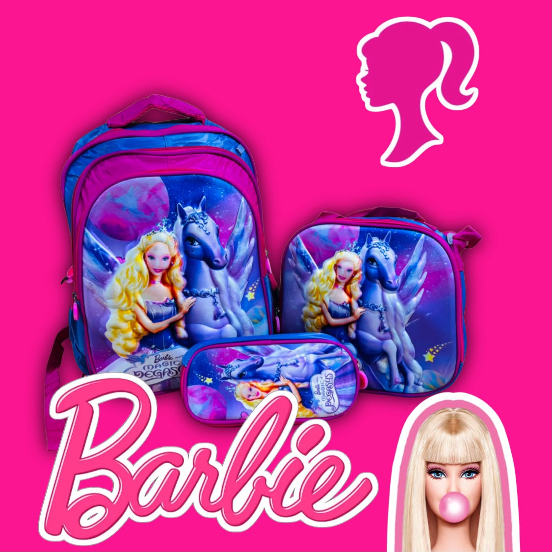 1pack| Mochila (incluye lapicera,  lonchera ) | 2578-5