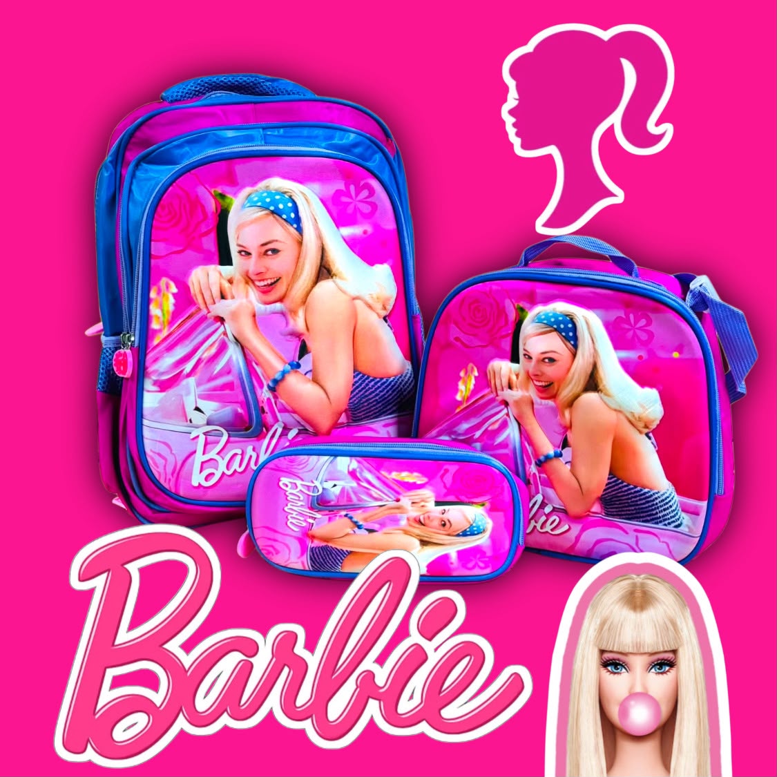 1pack| Mochila (incluye lapicera,  lonchera ) | 2578-5