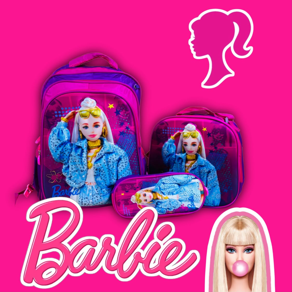 1pack| Mochila (incluye lapicera,  lonchera ) | 2578-5